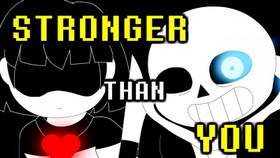 [RUS] Sans Battle - Stronger Than You (Undertale Animation) - YouTube Big Party