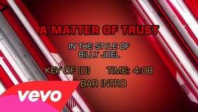 minus Billy Joel - A Matter Of Trust