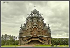 Деревянные церкви Руси Черный кофе