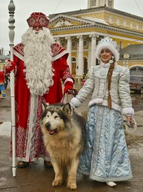 Российский Дед Мороз Детские новогодние песенки