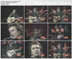 American Pie (Live, 1972) Don McLean