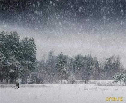 Весенний снегопад Эльбрус Джанмирзаев