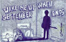 Wake Me Up When September Ends Gren Day