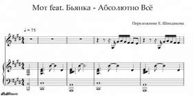 Абсолютно Всё  piano cover Мот feat. Бьянка