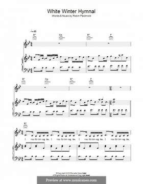 White Winter Hymnal Pentatonix