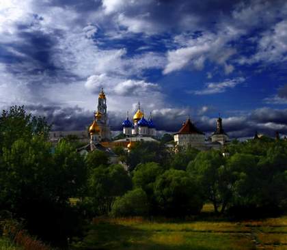 В небе голубом есть город золотой Русские романсы