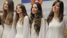 Песня о России и Сербии Сербский хор