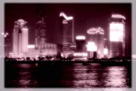 Сиреневый вечер Шанхай