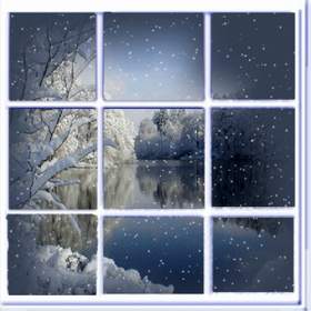 Падают снежинки-за окном за окном поют ветра Снова за окном зима