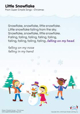 Little Snowflake Super Simple Learning