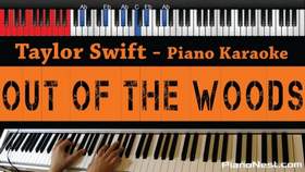 Out of the woods instrumental piano Taylor Swift