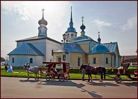 У церкви стояла карета Русские народные песни