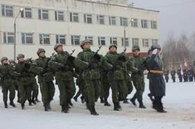 Служить России Военный марш - Строевая песня