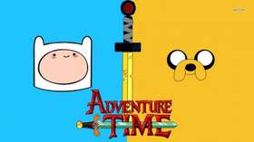 Заставка(начало,англ.верс.),(Финн и Джейк). Время приключений|Adventure time.